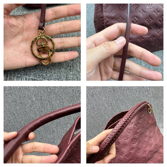 Louis Vuitton Artsy MM Leather Shoulder Bag ccofb1399-102525 - Picture 11 of 15